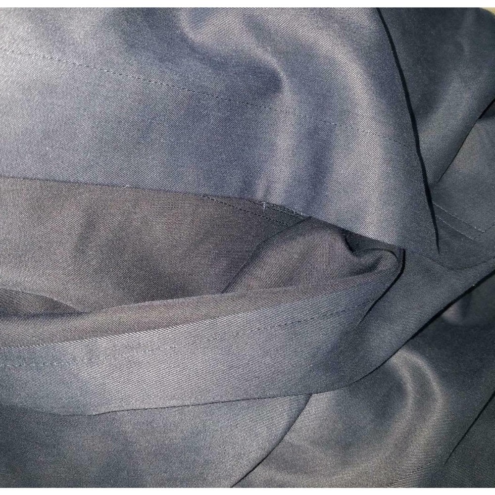 BANANA REPUBLIC Made Italy Navy Blue Long High Waist Riding Skirt 14 Vtg 10/12 - Picture 6 of 9